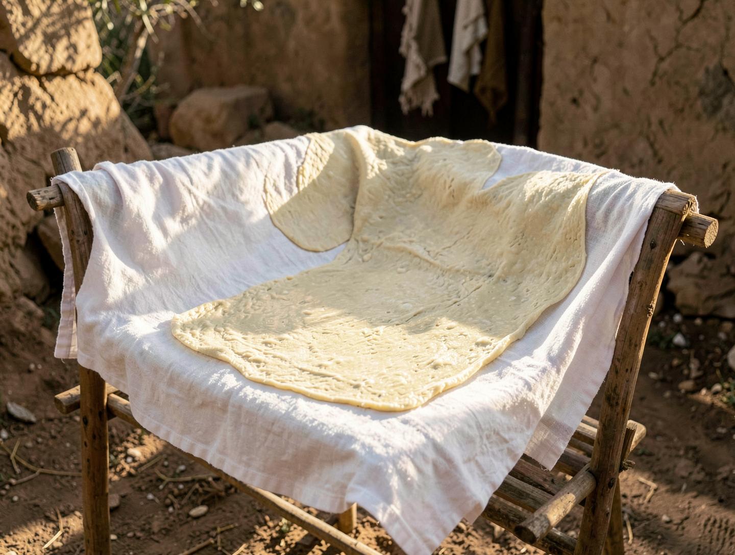 Shade drying — Dried slowly, away from direct sun.