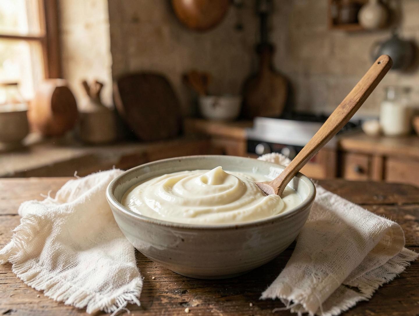 Yogurt — The milk is cultured into yogurt.